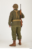  U.S.Army uniform World War II. - Technical Corporal - poses american soldier standing uniform whole body 0004.jpg